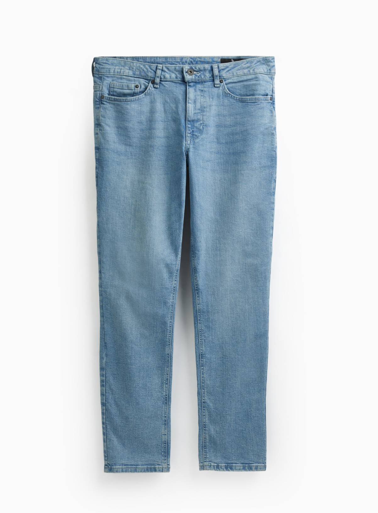 Light Denim Mid Slim Fit Jeans 38R - Image 3